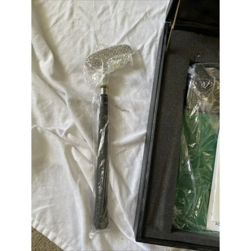 Golf Training Set With Digital Analyzer Case Manual & Accessories ComPutter